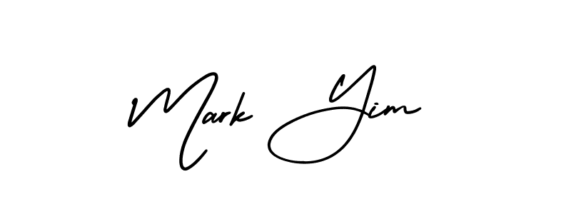 Make a beautiful signature design for name Mark Yim. With this signature (AmerikaSignatureDemo-Regular) style, you can create a handwritten signature for free. Mark Yim signature style 3 images and pictures png
