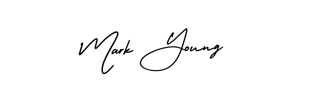 Design your own signature with our free online signature maker. With this signature software, you can create a handwritten (AmerikaSignatureDemo-Regular) signature for name Mark Young. Mark Young signature style 3 images and pictures png