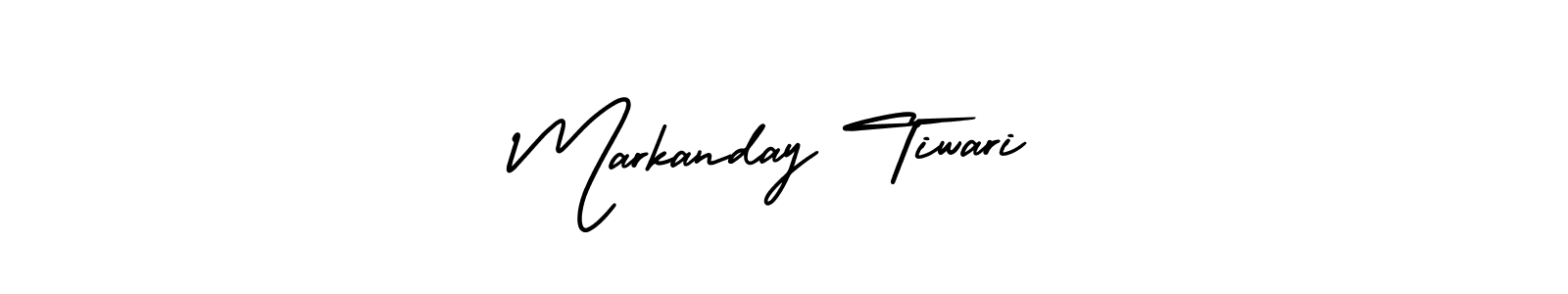 Also we have Markanday Tiwari name is the best signature style. Create professional handwritten signature collection using AmerikaSignatureDemo-Regular autograph style. Markanday Tiwari signature style 3 images and pictures png