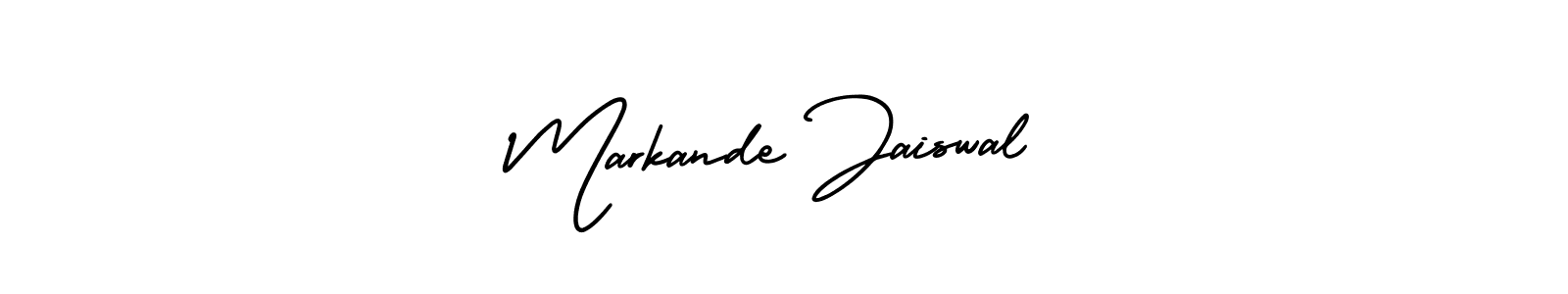 Make a short Markande Jaiswal signature style. Manage your documents anywhere anytime using AmerikaSignatureDemo-Regular. Create and add eSignatures, submit forms, share and send files easily. Markande Jaiswal signature style 3 images and pictures png