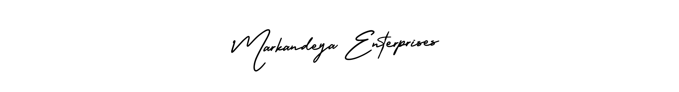 if you are searching for the best signature style for your name Markandeya Enterprises. so please give up your signature search. here we have designed multiple signature styles  using AmerikaSignatureDemo-Regular. Markandeya Enterprises signature style 3 images and pictures png