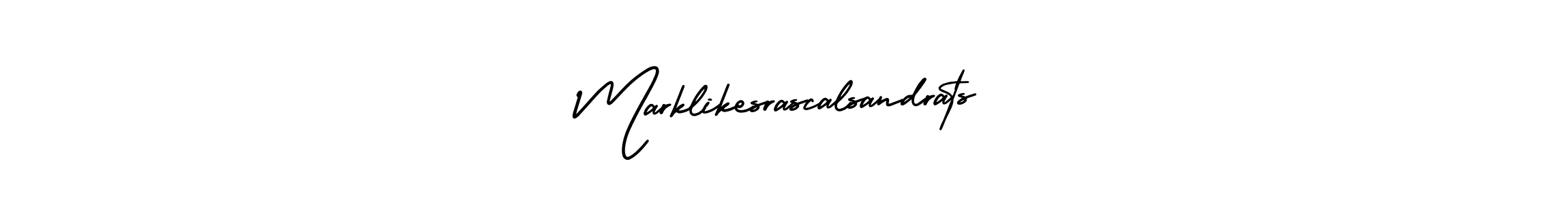 Check out images of Autograph of Marklikesrascalsandrats name. Actor Marklikesrascalsandrats Signature Style. AmerikaSignatureDemo-Regular is a professional sign style online. Marklikesrascalsandrats signature style 3 images and pictures png