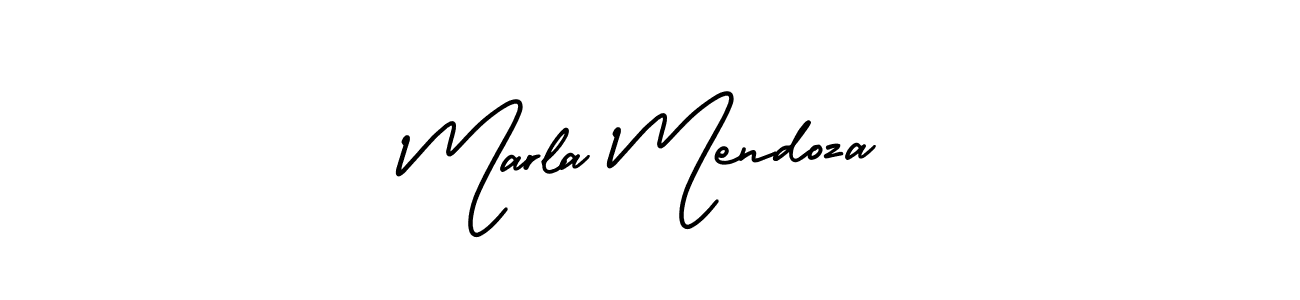This is the best signature style for the Marla Mendoza name. Also you like these signature font (AmerikaSignatureDemo-Regular). Mix name signature. Marla Mendoza signature style 3 images and pictures png