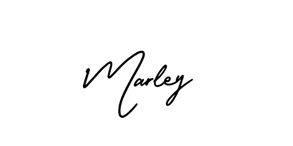 Use a signature maker to create a handwritten signature online. With this signature software, you can design (AmerikaSignatureDemo-Regular) your own signature for name Marley. Marley signature style 3 images and pictures png