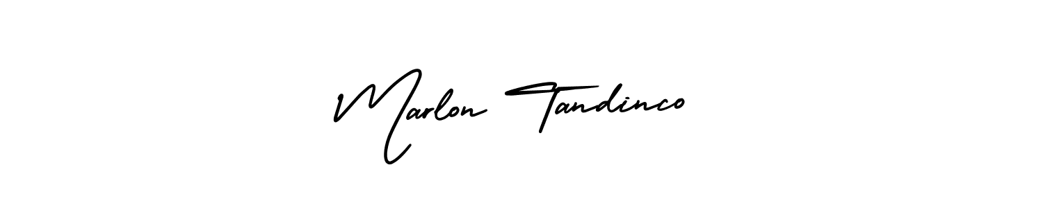 Also we have Marlon Tandinco name is the best signature style. Create professional handwritten signature collection using AmerikaSignatureDemo-Regular autograph style. Marlon Tandinco signature style 3 images and pictures png