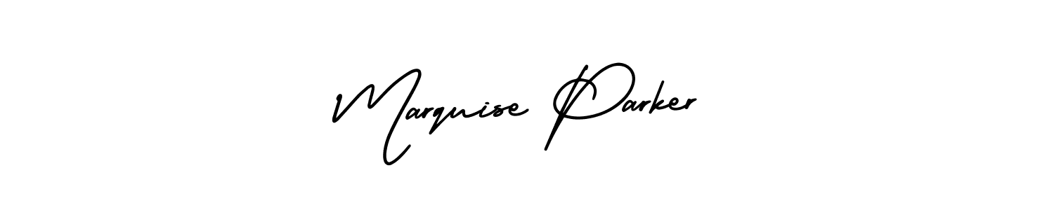 Best and Professional Signature Style for Marquise Parker. AmerikaSignatureDemo-Regular Best Signature Style Collection. Marquise Parker signature style 3 images and pictures png