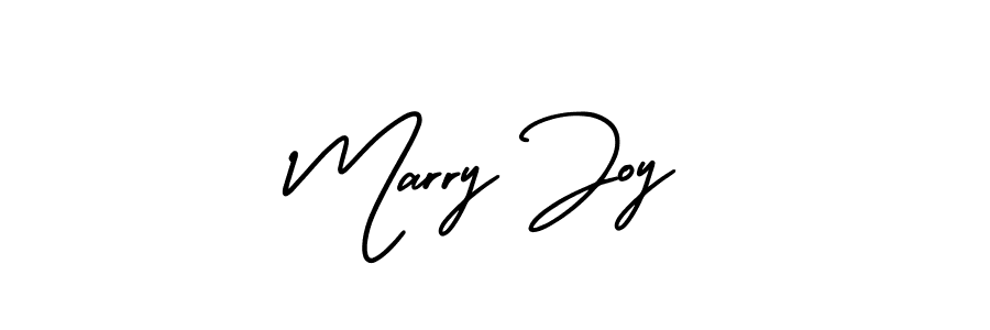 Create a beautiful signature design for name Marry Joy. With this signature (AmerikaSignatureDemo-Regular) fonts, you can make a handwritten signature for free. Marry Joy signature style 3 images and pictures png