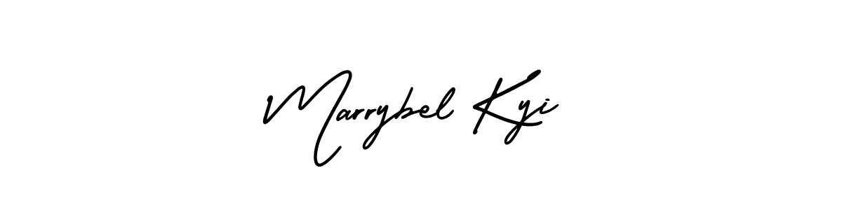 You can use this online signature creator to create a handwritten signature for the name Marrybel Kyi. This is the best online autograph maker. Marrybel Kyi signature style 3 images and pictures png