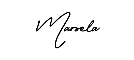 Achieve flawless digital penmanship with Marsela name in AmerikaSignatureDemo-Regular font. The perfect tool for creating online signatures. Marsela signature style 3 images and pictures png