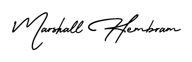 How to Draw Marshall Hembram signature style? AmerikaSignatureDemo-Regular is a latest design signature styles for name Marshall Hembram. Marshall Hembram signature style 3 images and pictures png