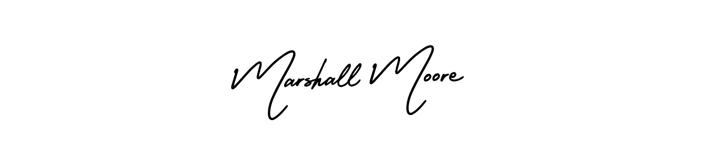 How to make Marshall Moore signature? AmerikaSignatureDemo-Regular is a professional autograph style. Create handwritten signature for Marshall Moore name. Marshall Moore signature style 3 images and pictures png