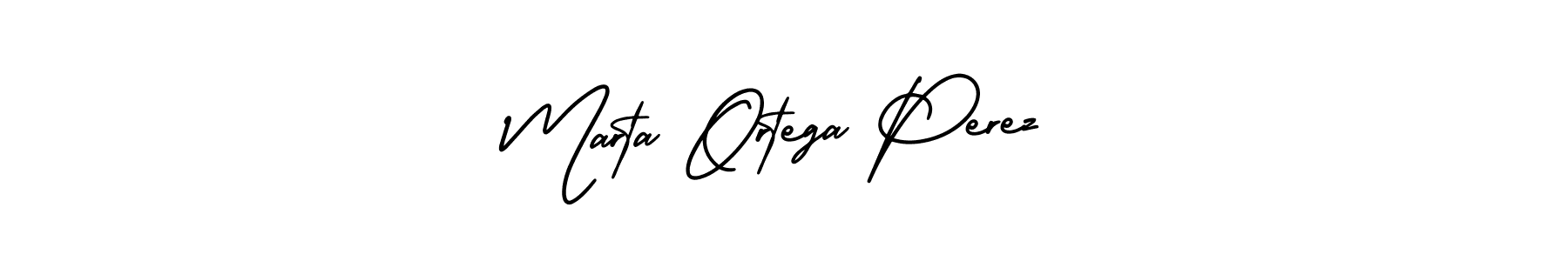 How to make Marta Ortega Perez name signature. Use AmerikaSignatureDemo-Regular style for creating short signs online. This is the latest handwritten sign. Marta Ortega Perez signature style 3 images and pictures png