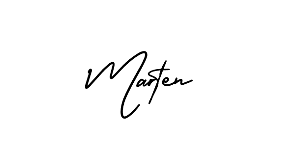 How to Draw Marten signature style? AmerikaSignatureDemo-Regular is a latest design signature styles for name Marten. Marten signature style 3 images and pictures png