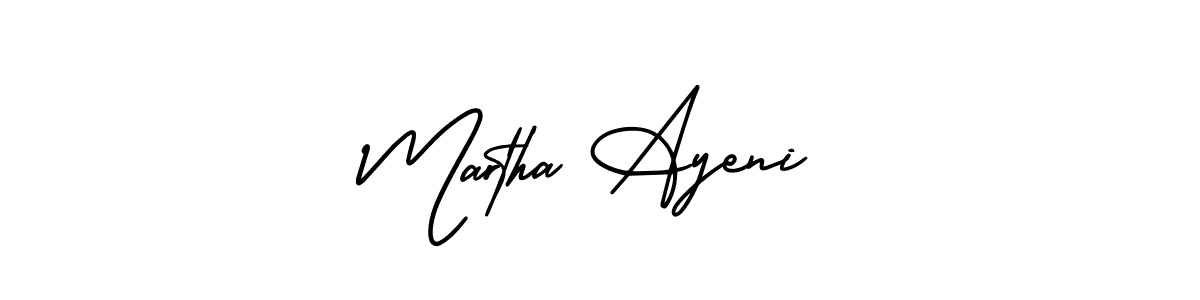 Make a short Martha Ayeni signature style. Manage your documents anywhere anytime using AmerikaSignatureDemo-Regular. Create and add eSignatures, submit forms, share and send files easily. Martha Ayeni signature style 3 images and pictures png