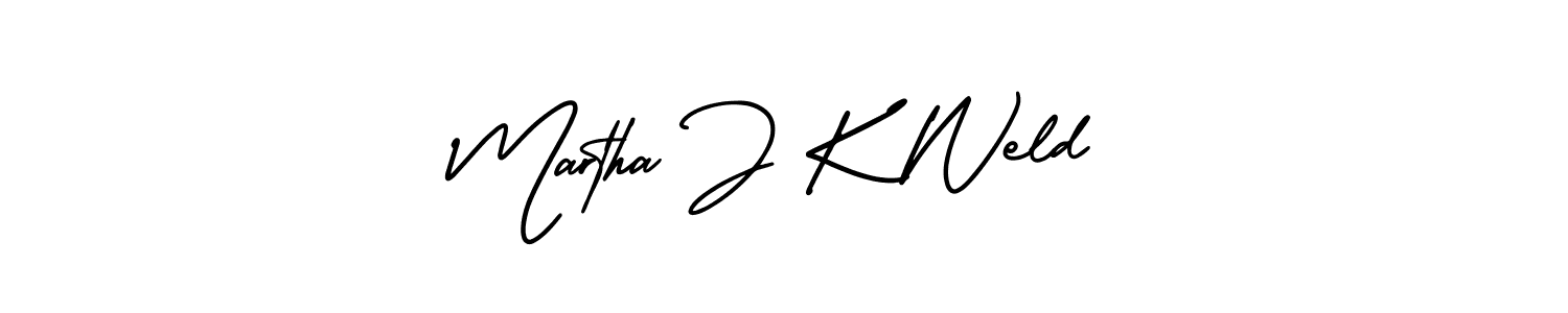 Also we have Martha J K Weld name is the best signature style. Create professional handwritten signature collection using AmerikaSignatureDemo-Regular autograph style. Martha J K Weld signature style 3 images and pictures png