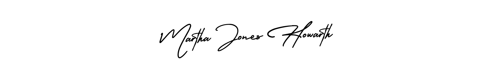 It looks lik you need a new signature style for name Martha Jones Howarth. Design unique handwritten (AmerikaSignatureDemo-Regular) signature with our free signature maker in just a few clicks. Martha Jones Howarth signature style 3 images and pictures png