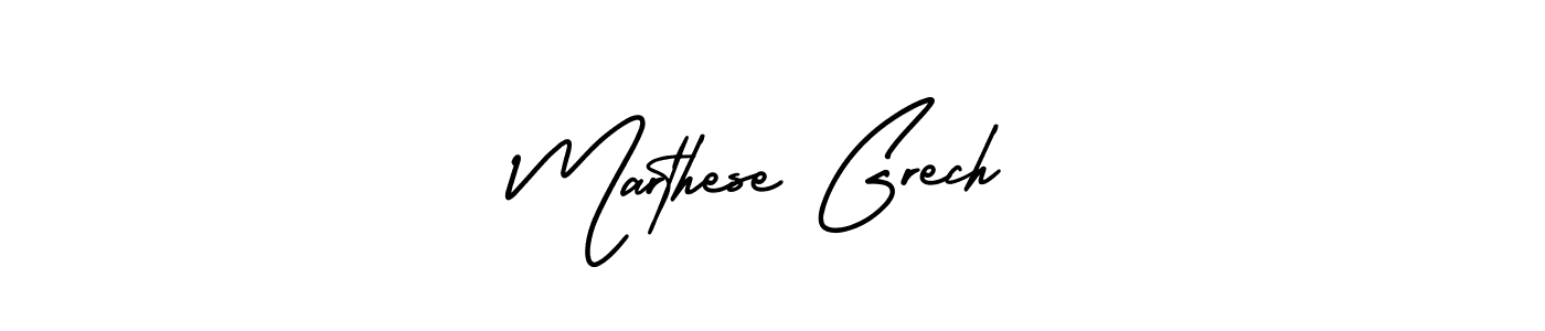 Make a short Marthese Grech signature style. Manage your documents anywhere anytime using AmerikaSignatureDemo-Regular. Create and add eSignatures, submit forms, share and send files easily. Marthese Grech signature style 3 images and pictures png