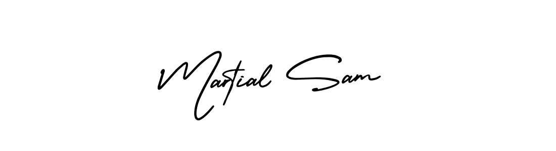 Similarly AmerikaSignatureDemo-Regular is the best handwritten signature design. Signature creator online .You can use it as an online autograph creator for name Martial Sam. Martial Sam signature style 3 images and pictures png