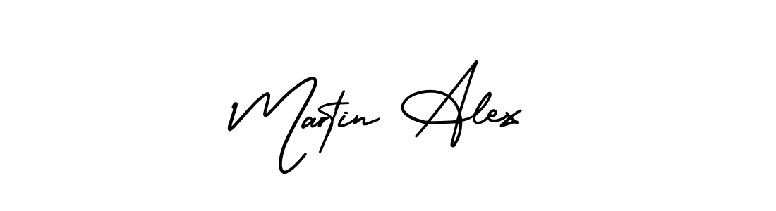 The best way (AmerikaSignatureDemo-Regular) to make a short signature is to pick only two or three words in your name. The name Martin Alex include a total of six letters. For converting this name. Martin Alex signature style 3 images and pictures png