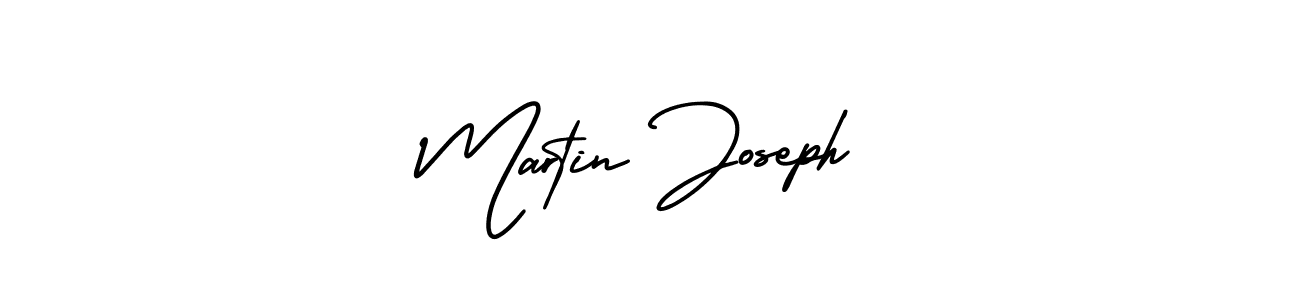 Make a beautiful signature design for name Martin Joseph. With this signature (AmerikaSignatureDemo-Regular) style, you can create a handwritten signature for free. Martin Joseph signature style 3 images and pictures png