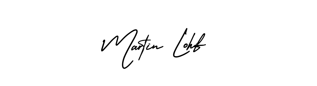 The best way (AmerikaSignatureDemo-Regular) to make a short signature is to pick only two or three words in your name. The name Martin Lohf include a total of six letters. For converting this name. Martin Lohf signature style 3 images and pictures png