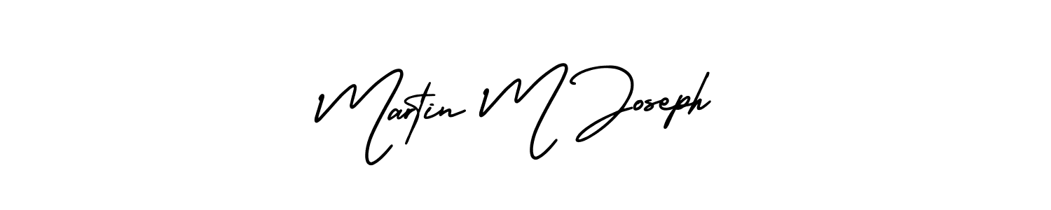 Make a beautiful signature design for name Martin M Joseph. Use this online signature maker to create a handwritten signature for free. Martin M Joseph signature style 3 images and pictures png