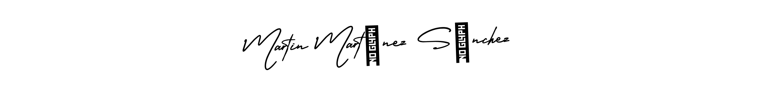 You should practise on your own different ways (AmerikaSignatureDemo-Regular) to write your name (Martin Martínez Sánchez) in signature. don't let someone else do it for you. Martin Martínez Sánchez signature style 3 images and pictures png