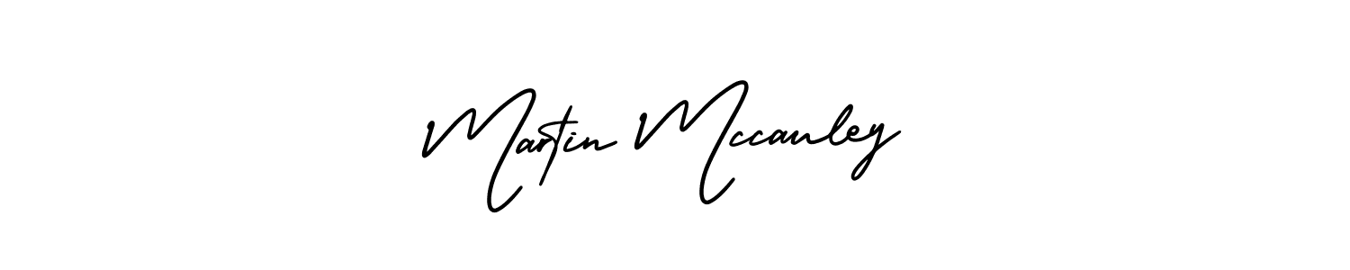 Design your own signature with our free online signature maker. With this signature software, you can create a handwritten (AmerikaSignatureDemo-Regular) signature for name Martin Mccauley. Martin Mccauley signature style 3 images and pictures png