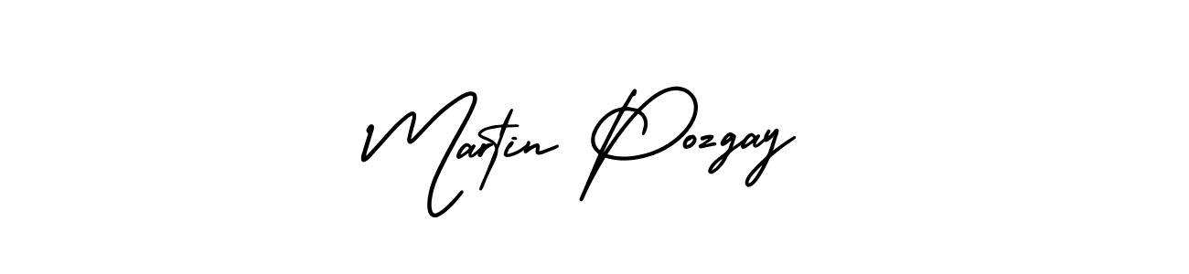 It looks lik you need a new signature style for name Martin Pozgay. Design unique handwritten (AmerikaSignatureDemo-Regular) signature with our free signature maker in just a few clicks. Martin Pozgay signature style 3 images and pictures png