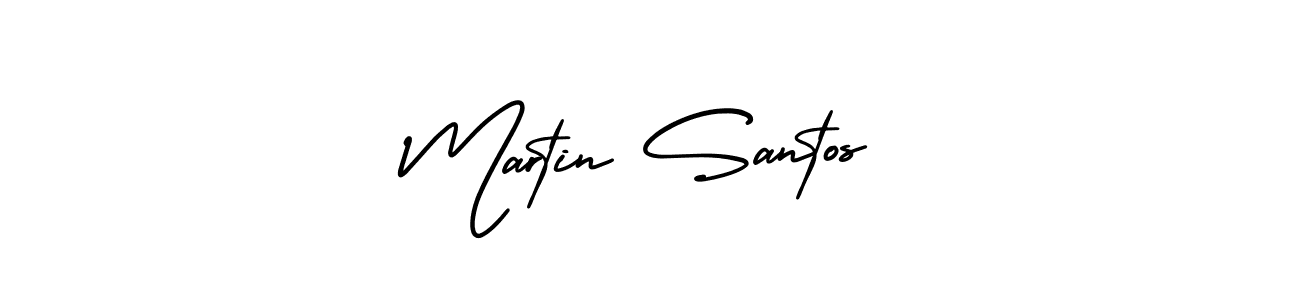 The best way (AmerikaSignatureDemo-Regular) to make a short signature is to pick only two or three words in your name. The name Martin Santos include a total of six letters. For converting this name. Martin Santos signature style 3 images and pictures png