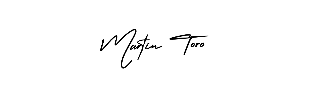Design your own signature with our free online signature maker. With this signature software, you can create a handwritten (AmerikaSignatureDemo-Regular) signature for name Martin Toro. Martin Toro signature style 3 images and pictures png