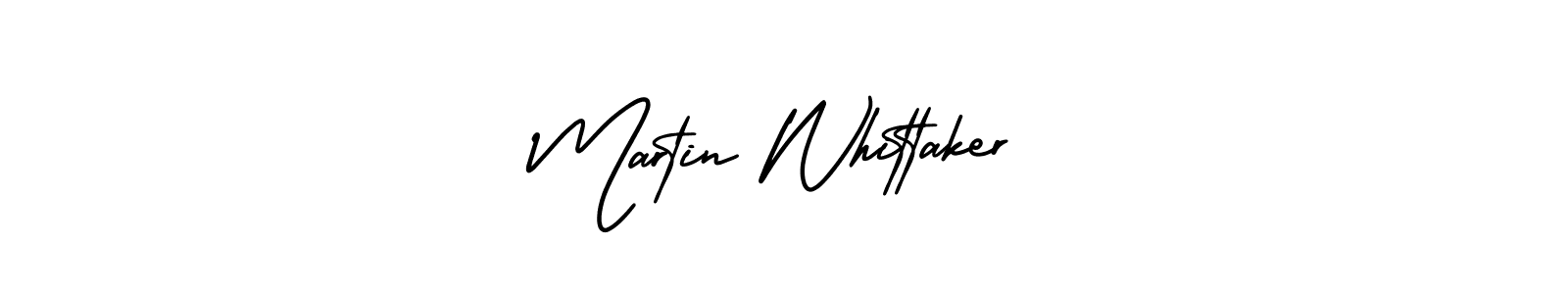How to Draw Martin Whittaker signature style? AmerikaSignatureDemo-Regular is a latest design signature styles for name Martin Whittaker. Martin Whittaker signature style 3 images and pictures png
