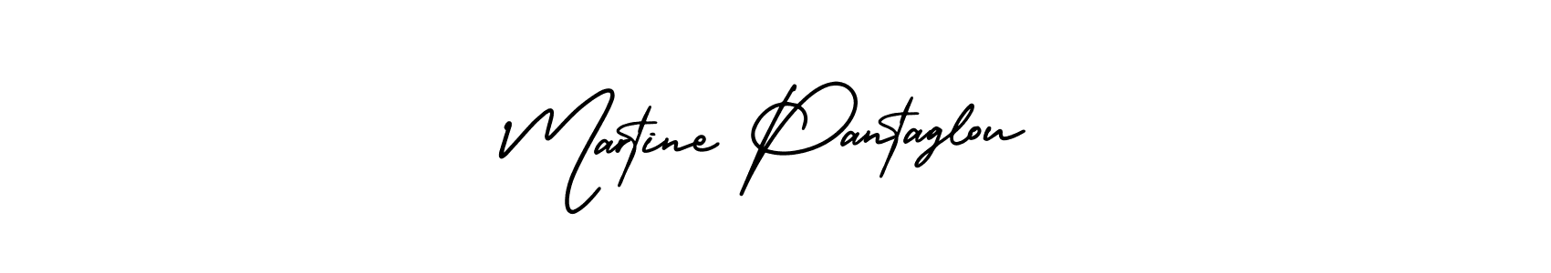 Design your own signature with our free online signature maker. With this signature software, you can create a handwritten (AmerikaSignatureDemo-Regular) signature for name Martine Pantaglou. Martine Pantaglou signature style 3 images and pictures png