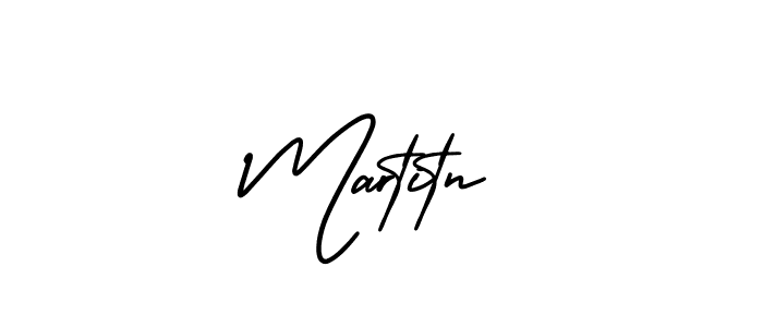 Design your own signature with our free online signature maker. With this signature software, you can create a handwritten (AmerikaSignatureDemo-Regular) signature for name Martitn. Martitn signature style 3 images and pictures png