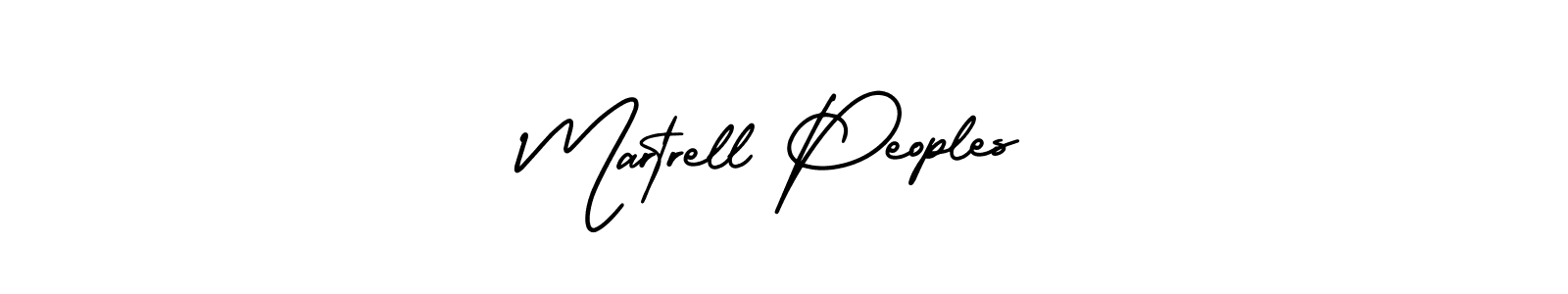 How to make Martrell Peoples signature? AmerikaSignatureDemo-Regular is a professional autograph style. Create handwritten signature for Martrell Peoples name. Martrell Peoples signature style 3 images and pictures png