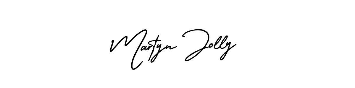 It looks lik you need a new signature style for name Martyn Jolly. Design unique handwritten (AmerikaSignatureDemo-Regular) signature with our free signature maker in just a few clicks. Martyn Jolly signature style 3 images and pictures png