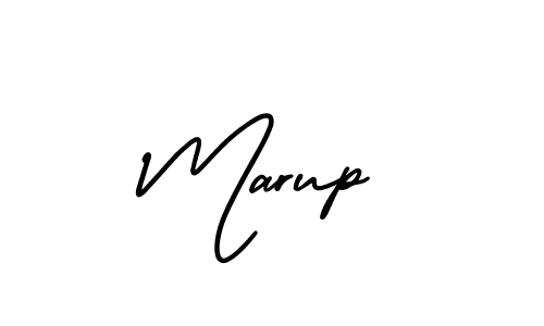 Create a beautiful signature design for name Marup. With this signature (AmerikaSignatureDemo-Regular) fonts, you can make a handwritten signature for free. Marup signature style 3 images and pictures png