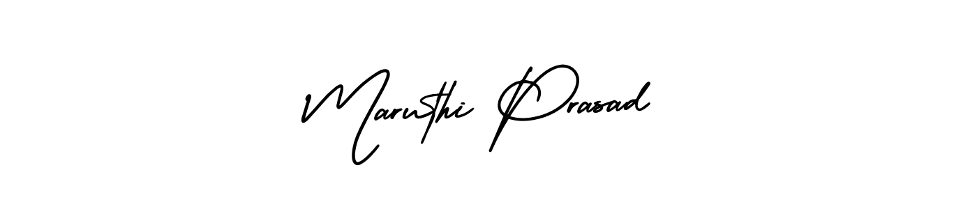 It looks lik you need a new signature style for name Maruthi Prasad. Design unique handwritten (AmerikaSignatureDemo-Regular) signature with our free signature maker in just a few clicks. Maruthi Prasad signature style 3 images and pictures png