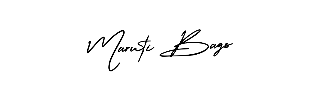 The best way (AmerikaSignatureDemo-Regular) to make a short signature is to pick only two or three words in your name. The name Maruti Bags include a total of six letters. For converting this name. Maruti Bags signature style 3 images and pictures png