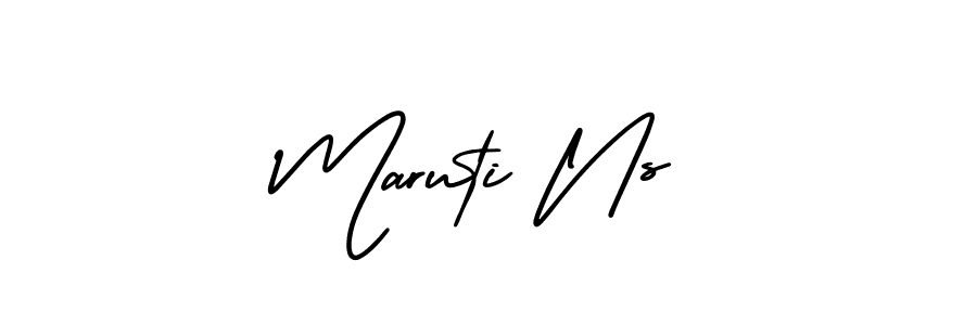 This is the best signature style for the Maruti Ns name. Also you like these signature font (AmerikaSignatureDemo-Regular). Mix name signature. Maruti Ns signature style 3 images and pictures png