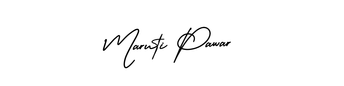 It looks lik you need a new signature style for name Maruti Pawar. Design unique handwritten (AmerikaSignatureDemo-Regular) signature with our free signature maker in just a few clicks. Maruti Pawar signature style 3 images and pictures png