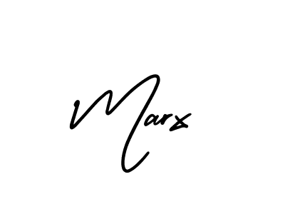 Design your own signature with our free online signature maker. With this signature software, you can create a handwritten (AmerikaSignatureDemo-Regular) signature for name Marx. Marx signature style 3 images and pictures png
