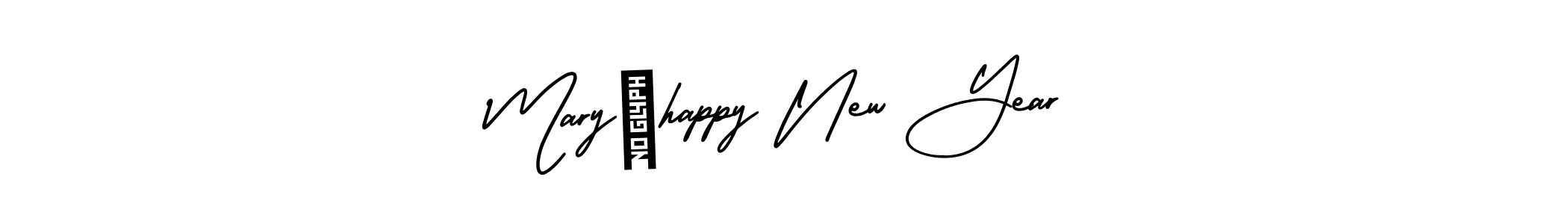 Best and Professional Signature Style for Mary，happy New Year. AmerikaSignatureDemo-Regular Best Signature Style Collection. Mary，happy New Year signature style 3 images and pictures png