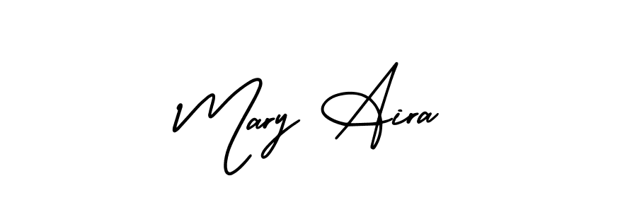 This is the best signature style for the Mary Aira name. Also you like these signature font (AmerikaSignatureDemo-Regular). Mix name signature. Mary Aira signature style 3 images and pictures png