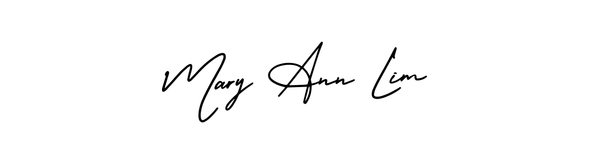 Also You can easily find your signature by using the search form. We will create Mary Ann Lim name handwritten signature images for you free of cost using AmerikaSignatureDemo-Regular sign style. Mary Ann Lim signature style 3 images and pictures png