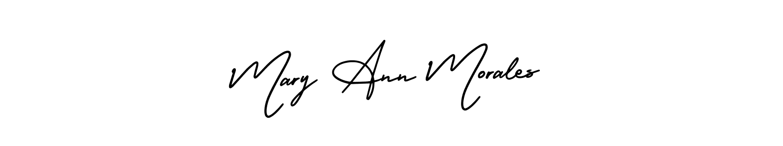 Make a short Mary Ann Morales signature style. Manage your documents anywhere anytime using AmerikaSignatureDemo-Regular. Create and add eSignatures, submit forms, share and send files easily. Mary Ann Morales signature style 3 images and pictures png