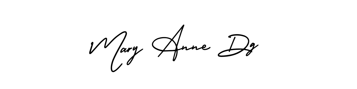 Best and Professional Signature Style for Mary Anne Dg. AmerikaSignatureDemo-Regular Best Signature Style Collection. Mary Anne Dg signature style 3 images and pictures png