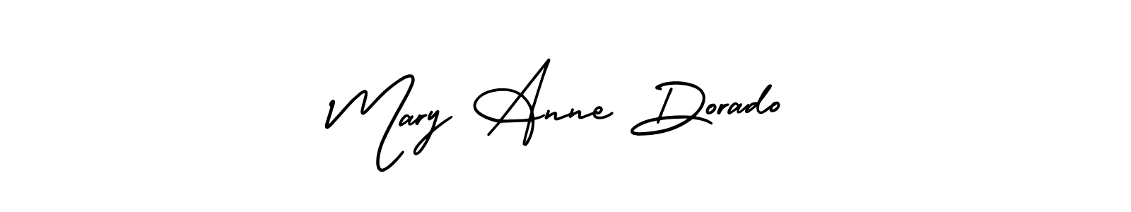 Check out images of Autograph of Mary Anne Dorado name. Actor Mary Anne Dorado Signature Style. AmerikaSignatureDemo-Regular is a professional sign style online. Mary Anne Dorado signature style 3 images and pictures png