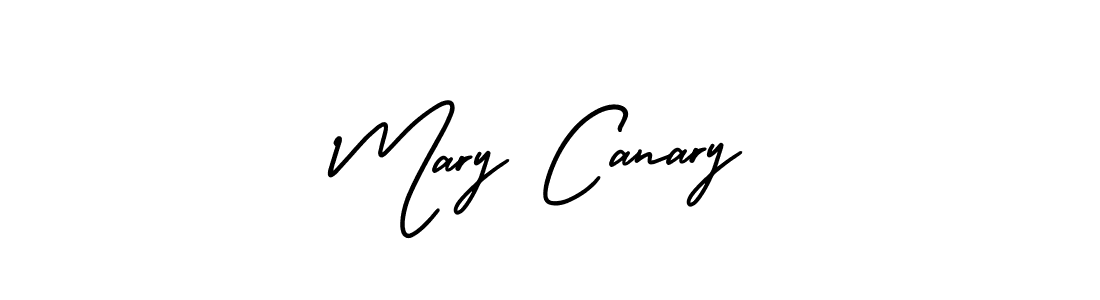 Design your own signature with our free online signature maker. With this signature software, you can create a handwritten (AmerikaSignatureDemo-Regular) signature for name Mary Canary. Mary Canary signature style 3 images and pictures png
