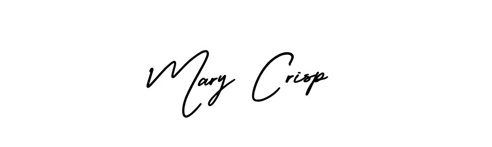 Create a beautiful signature design for name Mary Crisp. With this signature (AmerikaSignatureDemo-Regular) fonts, you can make a handwritten signature for free. Mary Crisp signature style 3 images and pictures png